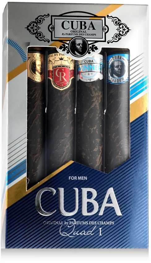 Kvepalai vyrams Cuba Quad I EDT, 35 ml