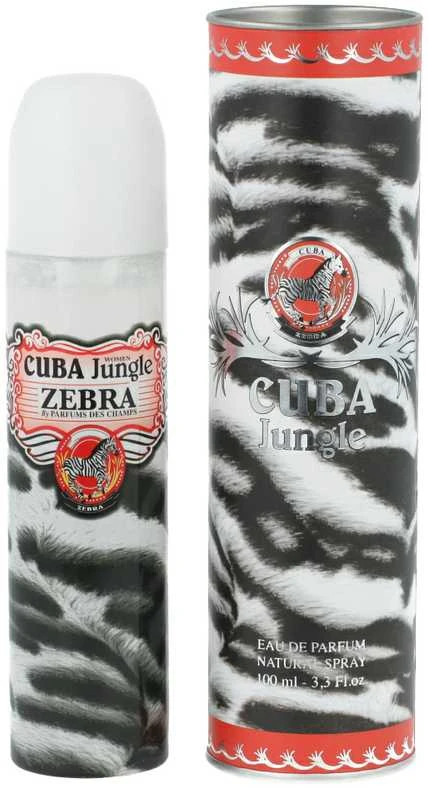 Cuba Jungle Zebra EDP parfumuotas vanduo moterims, 100 ml
