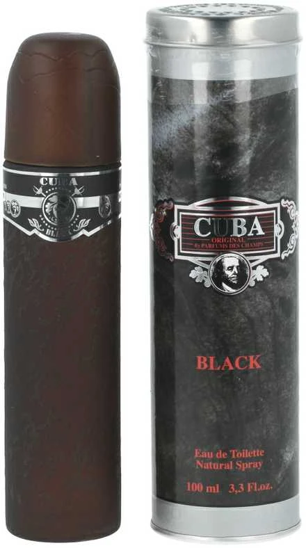 Cuba Juodas EDT tualetinis vanduo vyrams, 100 ml