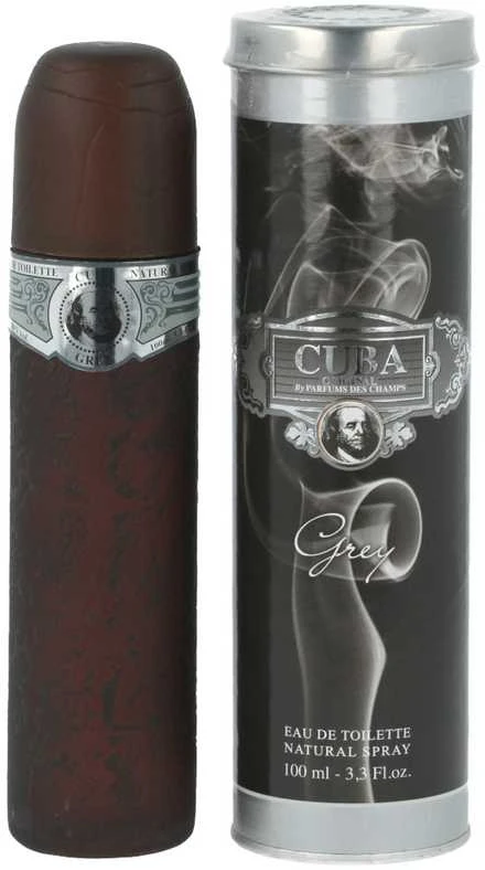 Cuba Pilkas EDT tualetinis vanduo vyrams, 100 ml