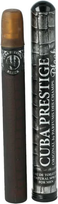 Cuba Prestige Juodas EDT tualetinis vanduo vyrams, 35 ml
