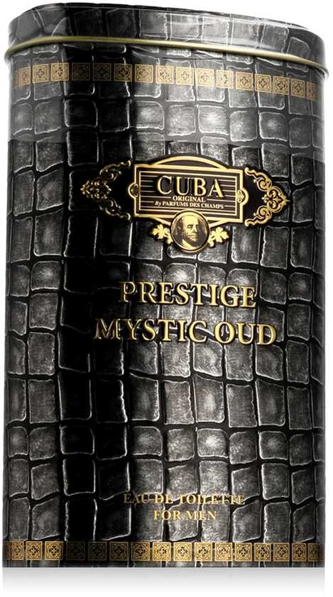 Cuba Prestige Mystic Oud EDT tualetinis vanduo vyrams, 90 ml