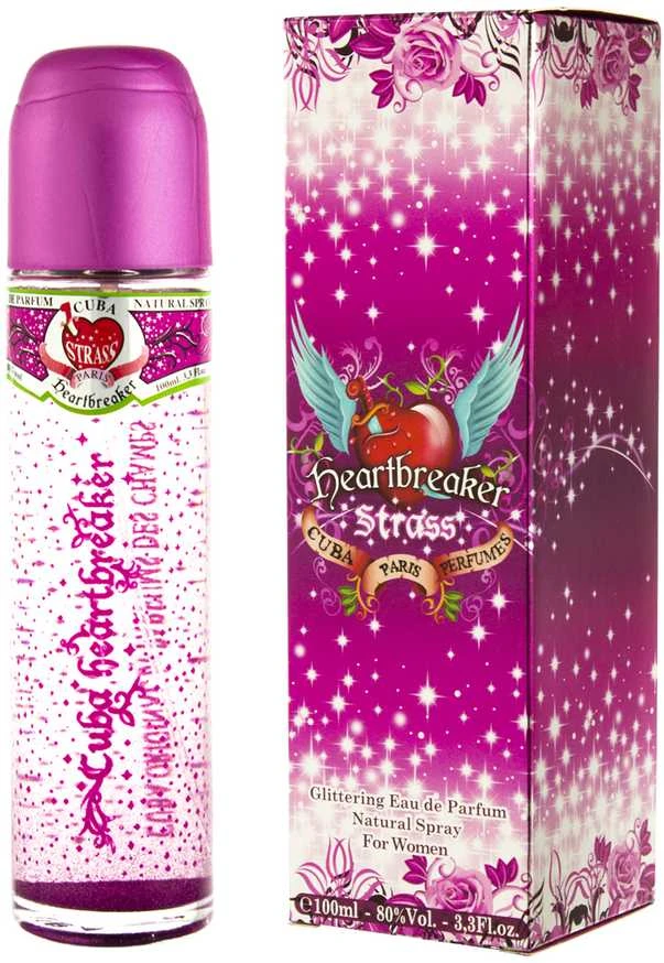 Cuba Original Cuba Strass Heartbreaker EDP parfumuotas vanduo moterims, 100 ml