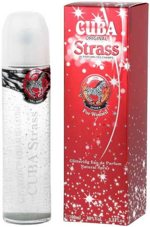 Cuba Original Cuba Strass Zebra EDP parfumuotas vanduo moterims, 100 ml