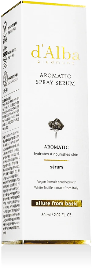 d'Alba Aromatic Purškiklis Serum Skin Serum, 60 ml
