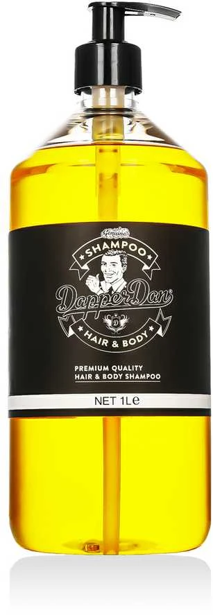 Dapper Dan Hair and Body Šampūnas šampūnas ir kūno prausiklis vyrams, 1000 ml