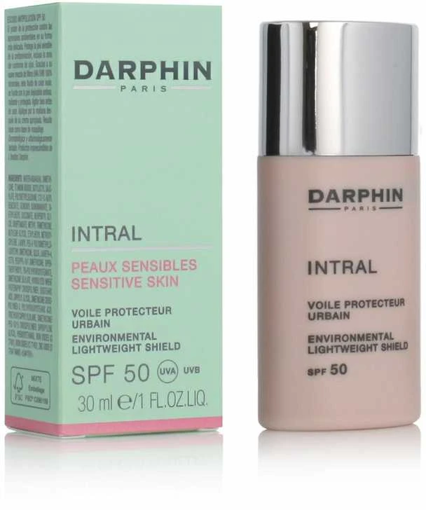 Darphin Intral Environmental Lightweight Shield SPF 50 veido kremas nuo saulės, 30 ml