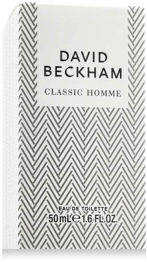 David Beckham Classic Homme EDT tualetinis vanduo vyrams, 50 ml