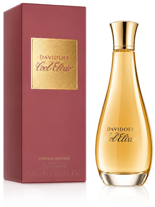 Davidoff Cool Eliksyras Woman Parfum Intense EDP Purškiklis, 100 ml