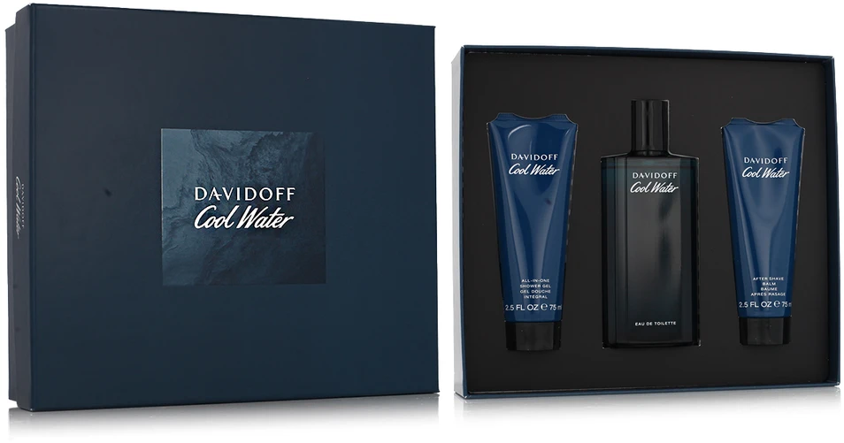 Davidoff Cool Vanduo Man EDT, 125 ml Asb, 75 ml Sg, 75 ml