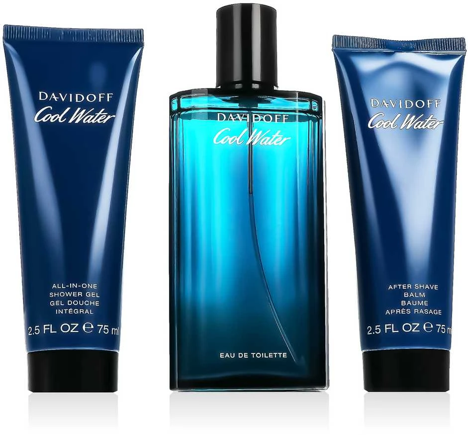Set Davidoff Cool Vanduo EDT 125ml + Dušo želė 75ml + After Shave Balm 75ml