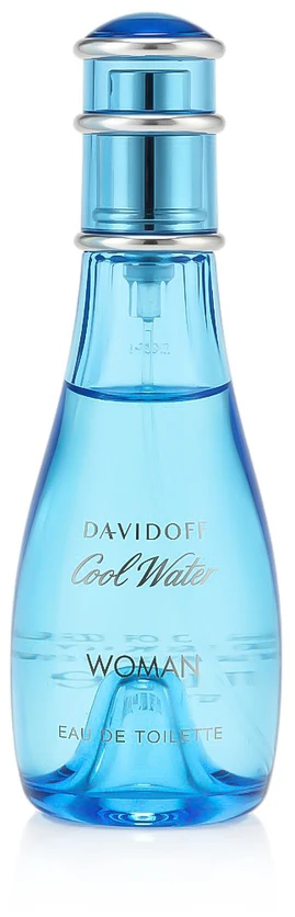 Davidoff Cool Water Woman EDT tualetinis vanduo moterims, 50 ml