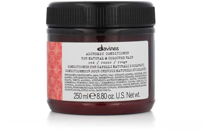 Davines ALCHEMIC Conditioner Raudona dažantis kondicionierius raudono atspalvio plaukams, 250 ml