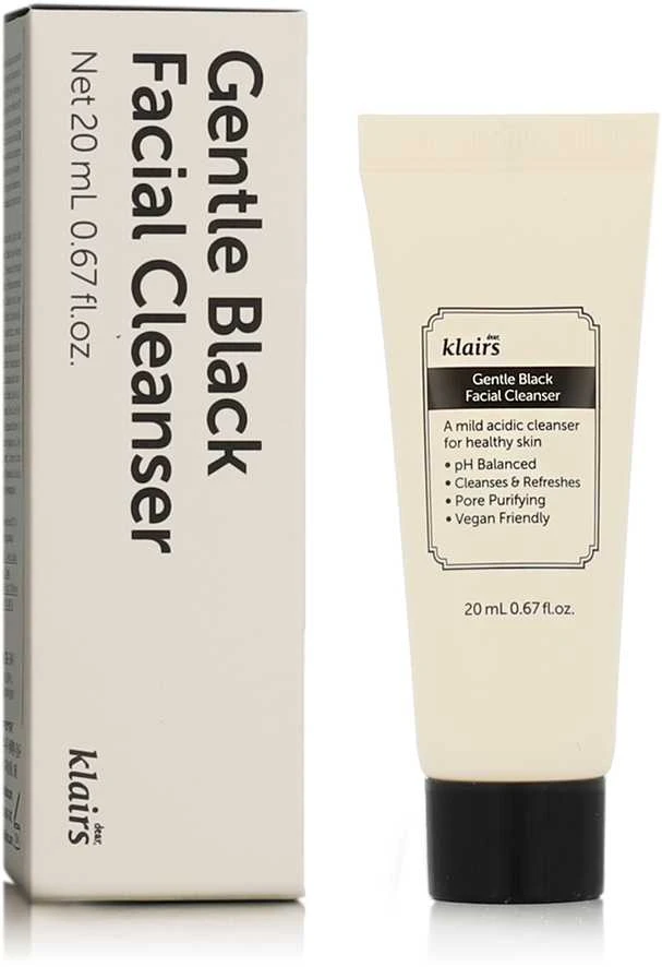 Dear, Klairs Gentle Juodas Facial Valiklis 20 ml