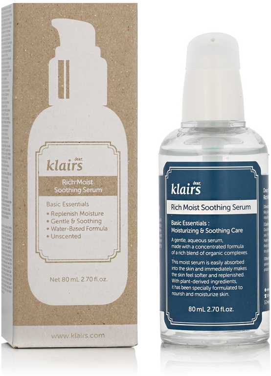 Klairs Rich Moist Soothing Serum, 80 ml