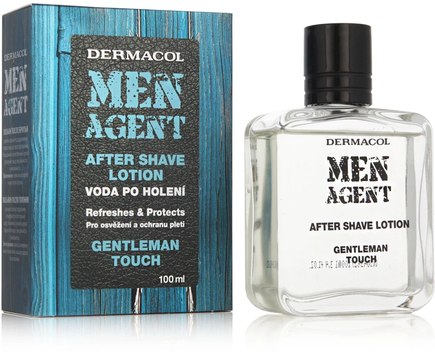 Dermacol Men Agent Gentleman Touch Aftershave Vanduo vyrams, 100 ml