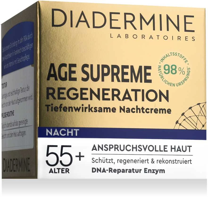 Diadermine Age Supreme Regeneration Night Kremas Night Skin Kremas