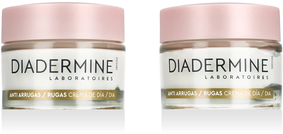 "Diadermine" dvigubo poveikio dieninis kremas nuo raukšlių 50 ml 2 dalių rinkinys