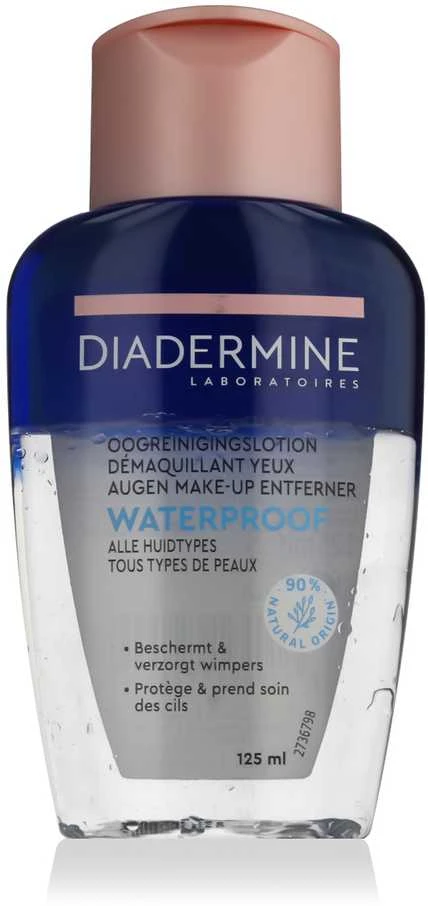 Diadermine Atsparus vandeniui Eye Make-Up Remover Eye makiažo valiklis