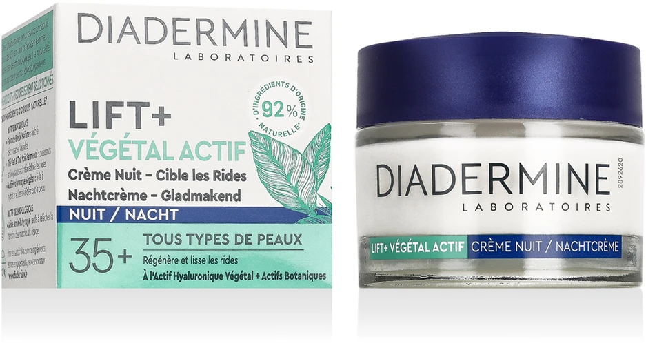 Diadermine Lift+ Botology Anti-Age Advanced Night Kremas 35+ Night Skin Kremas, 50 ml