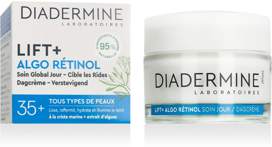Diadermine Lift+ Phytoretinol Anti-Age Advanced Kremas 35+ Day Kremas, 50 ml