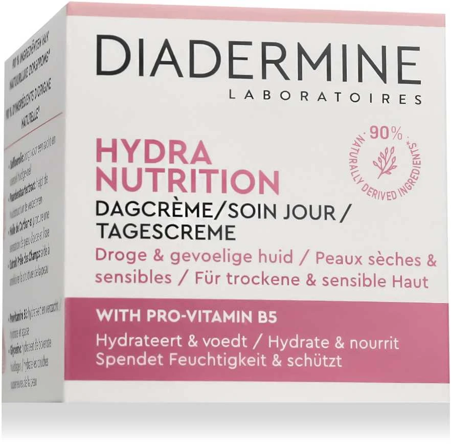 Diadermine Hydra Nutrition Day Kremas Day Kremas