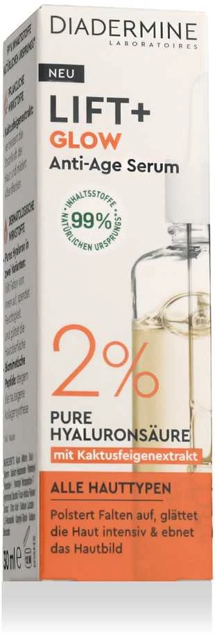 Diadermine Lift+ Glow Anti-Age Serumas Skin Serumas