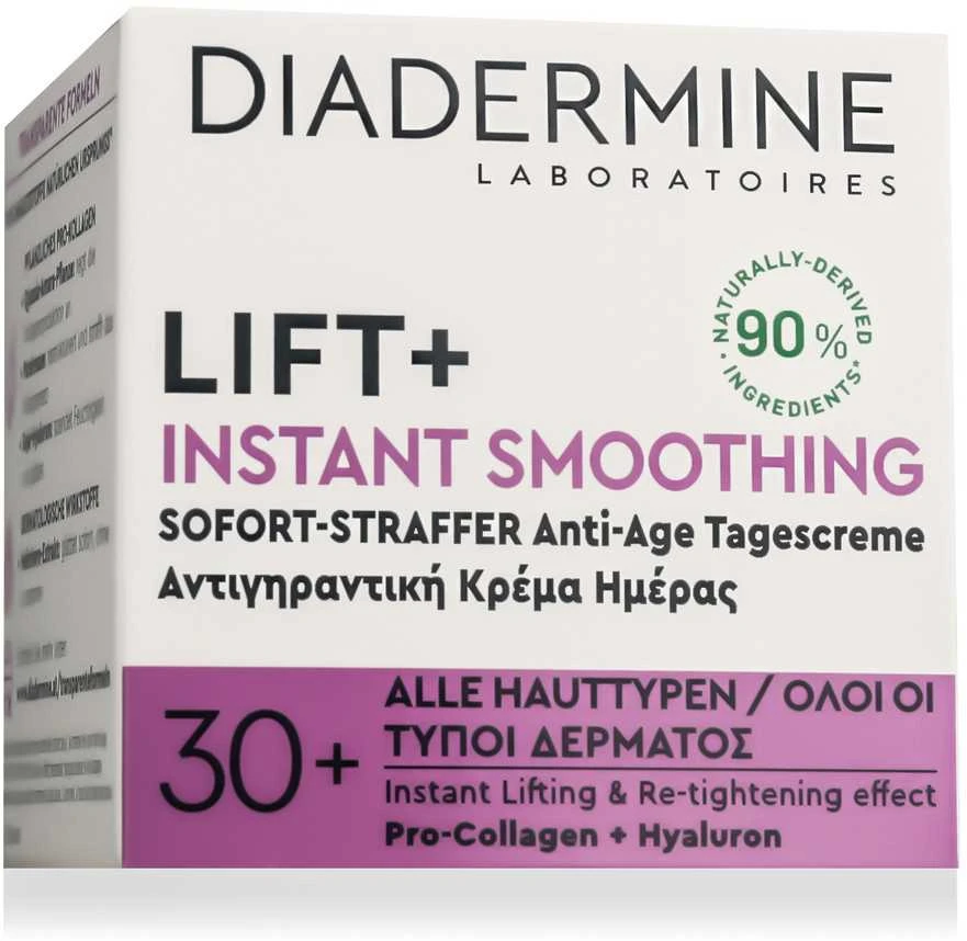 Diadermine Lift+ Instant glotninantis Anti-Age Day Kremas Day Kremas