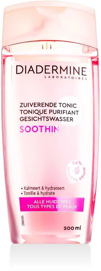 Diadermine Soothing Tonikas Facial Losjonas ir Purškiklis
