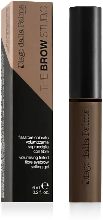 Diego Dalla Palma The Brow Studio Volumising Tinted Fibre Eyebrow Setting Gel (28 Ash) 6 ml