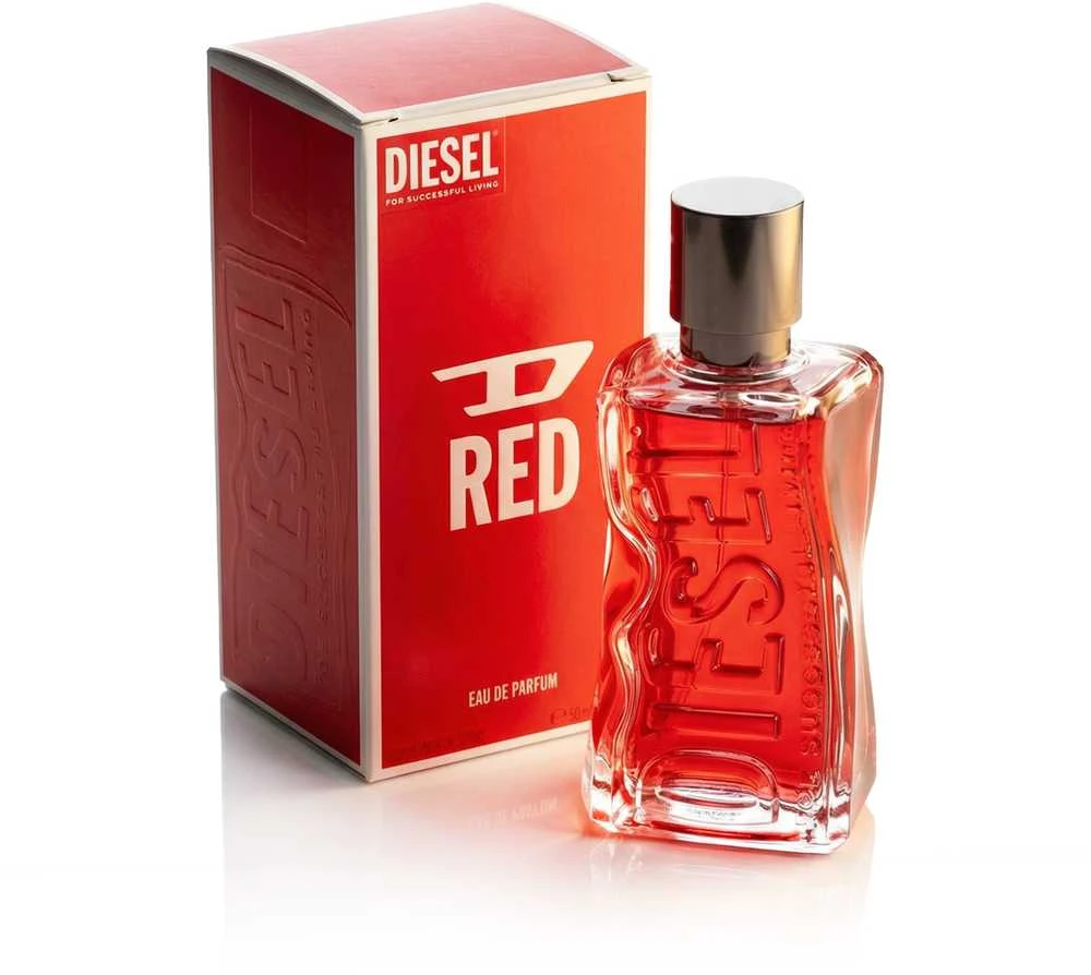 Diesel D Raudona EDP parfumuotas vanduo unisex, 50 ml