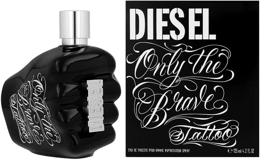 Diesel Only The Brave Tattoo Pour Homme EDT tualetinis vanduo vyrams, 125 ml