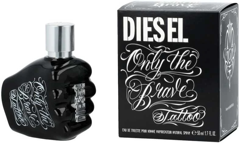 Kvepalai vyrams Diesel Only The Brave Tattoo EDT, 50 ml