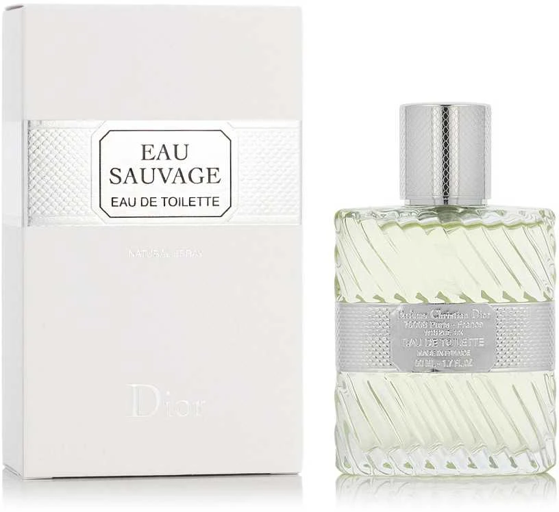 Christian Dior Dior Eau Sauvage EDT tualetinis vanduo vyrams, 50 ml