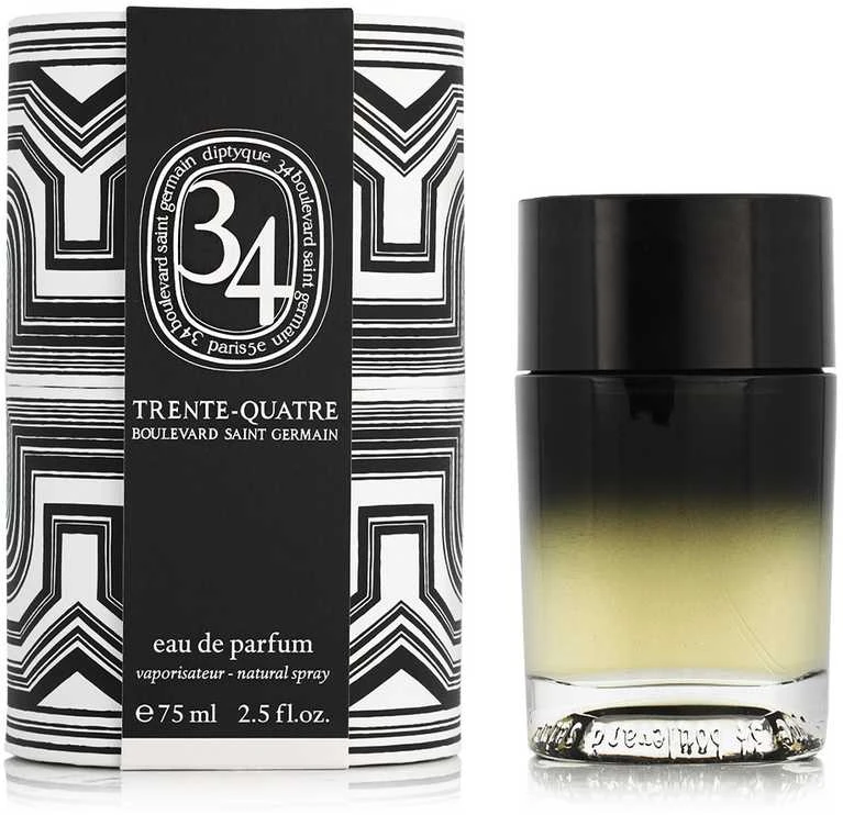 Diptyque 34 Boulevard Saint Germain EDP Purškiklis, 75 ml