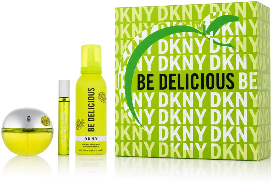 DKNY Be Delicious EDP parfumuotas vanduo rinkinys moterims, 100 ml