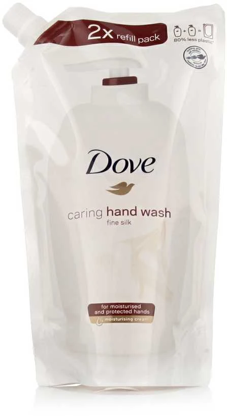 Skystas muilas DOVE Silk, 500 ml, PAPILDAS