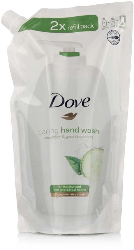 Dove Refreshing Cucumber & Žalias Tea Skystas muilas moterims, 500 ml