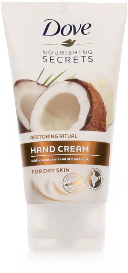 "Dove Nourish Secrets Coconut Ritual" rankų kremas 75ml