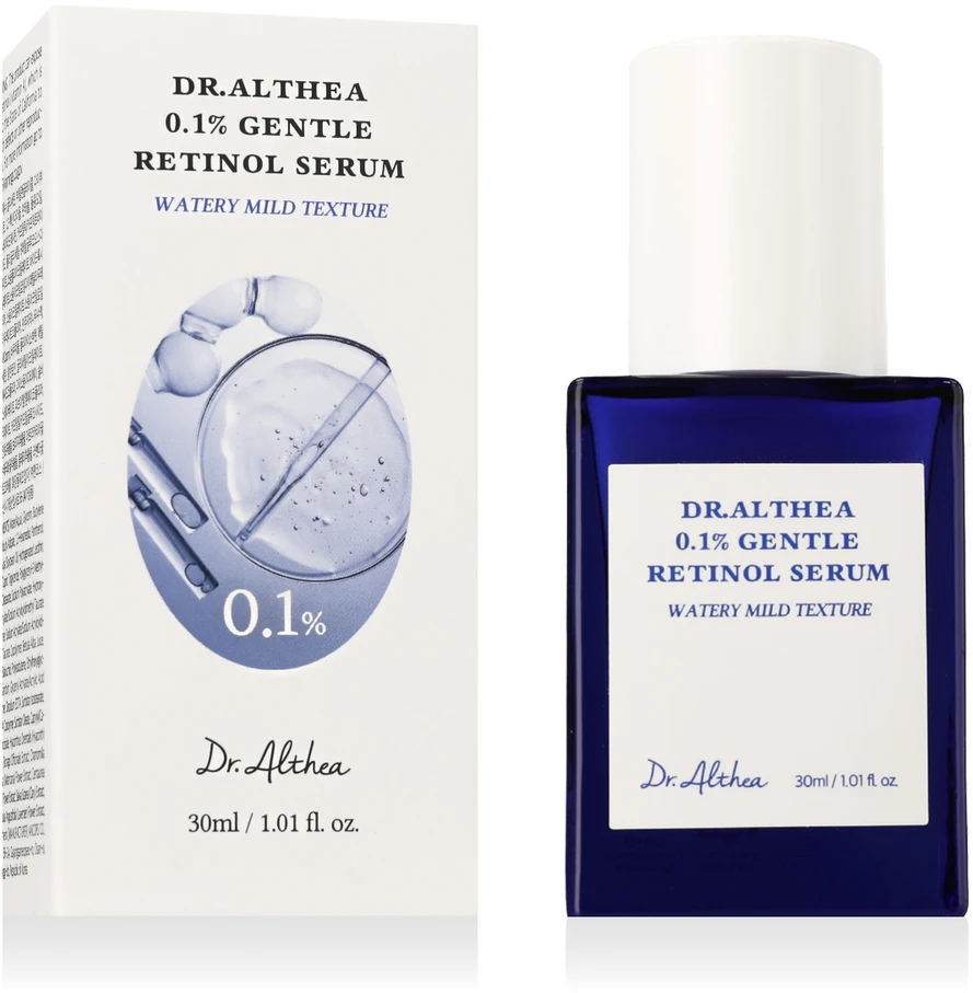 Dr. Althea 0.1% Gentle Retinol Serum retinolio veido serumas, 30 ml