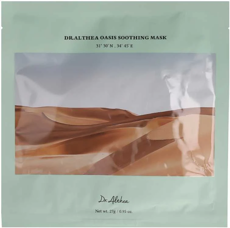 Dr. Althea Oasis Soothing Mask lakštinė veido kaukė sausai / jautriai odai, 27 g