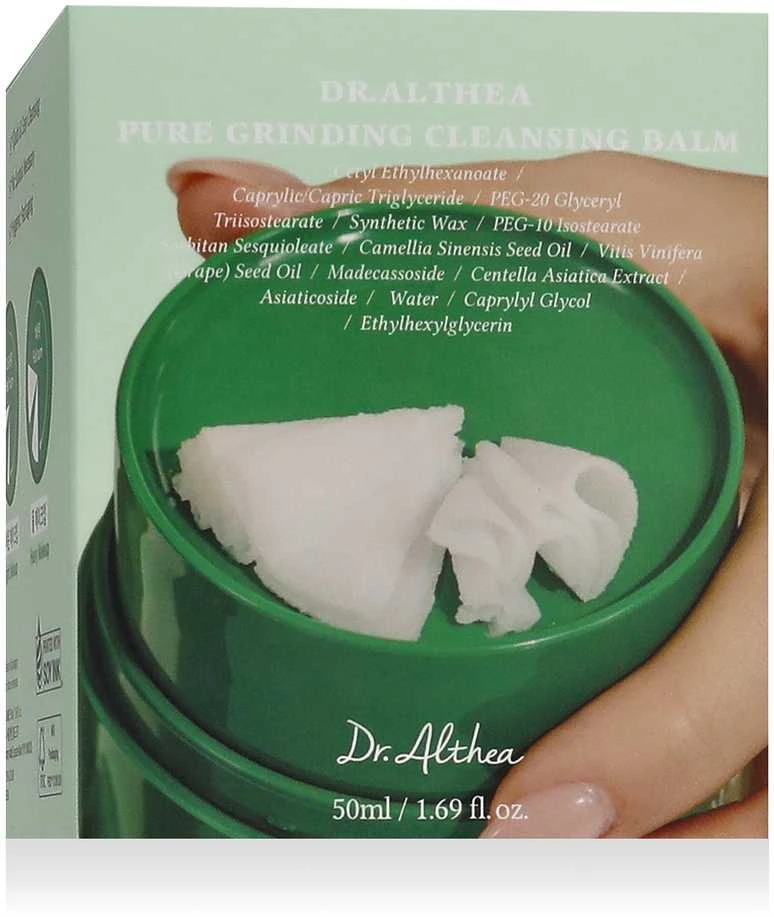 Dr. Althea Pure Grinding Cleansing Balm Raminamojo poveikio balzamas makiažui valyti, 50 ml