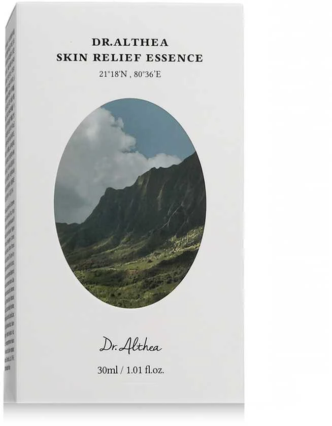 Dr. Althea Skin Relief Essence drėkinamoji esencija jautriai, sudirgusiai veido odai, 30 ml