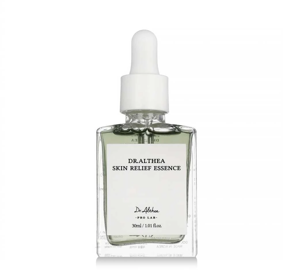 Dr. Althea Skin Relief Essence drėkinamoji esencija jautriai, sudirgusiai veido odai, 30 ml