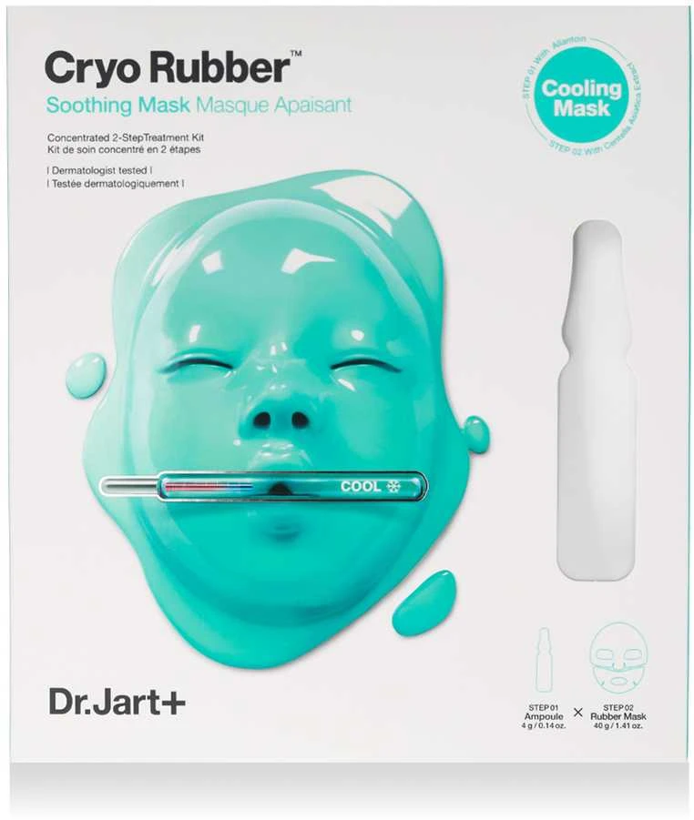 Dr. Jart+ Cryo Rubber Soothing Mask raminamoji veido kaukė jautriai odai, 44 g