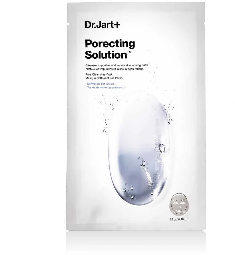 Dr. Jart+ Dermask Porecting Solution valomoji kaukė su aktyvintosiomis anglimis, 28 g