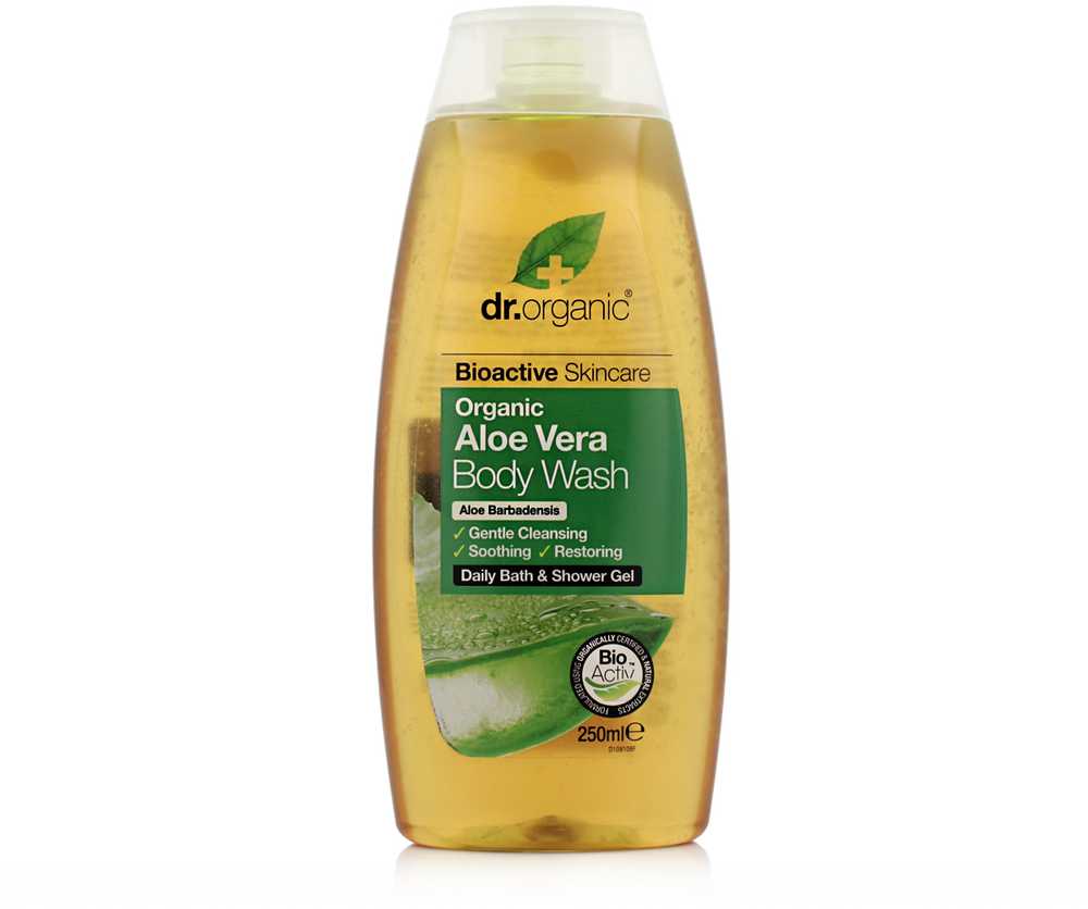 Dr.Organic "Dr Organic Aloe Vera" vonios ir dušo gelis 250ml