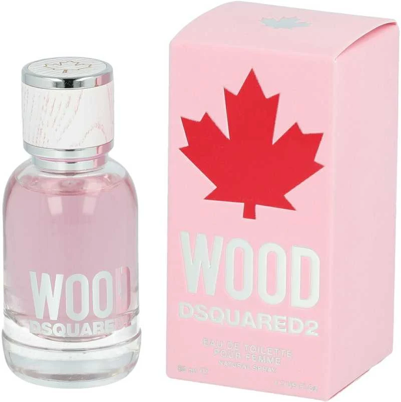 Dsquared2 Wood EDT tualetinis vanduo moterims, 50 ml