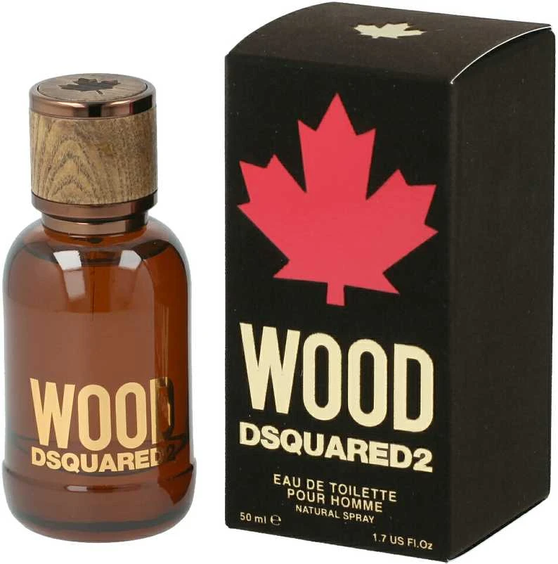 Dsquared2 Wood Men tualetinis vanduo vyrams, 50 ml