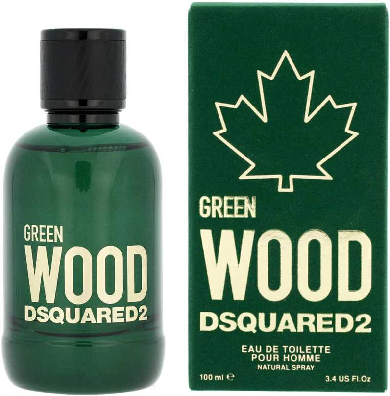 Kvepalai vyrams Dsquared2 Green Wood Pour Homme EDT, 100 ml